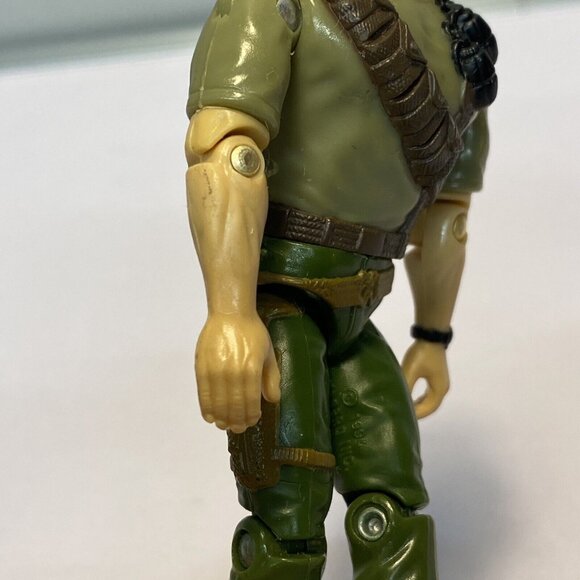 Vintage 1994 Hasbro GI Joe Commando Sgt. Savage Figure w Weapons Gun Knife Rifle - Picture 12 of 14